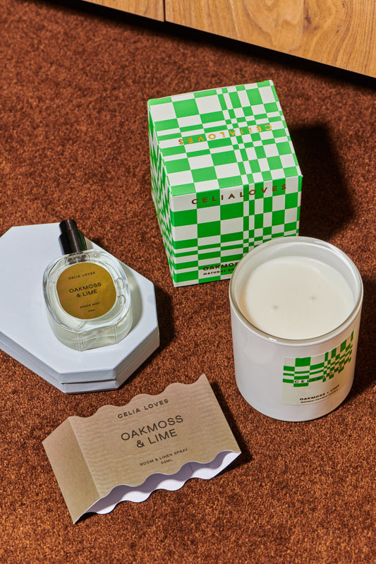 Celia Loves 80Hrs Oakmoss & Lime