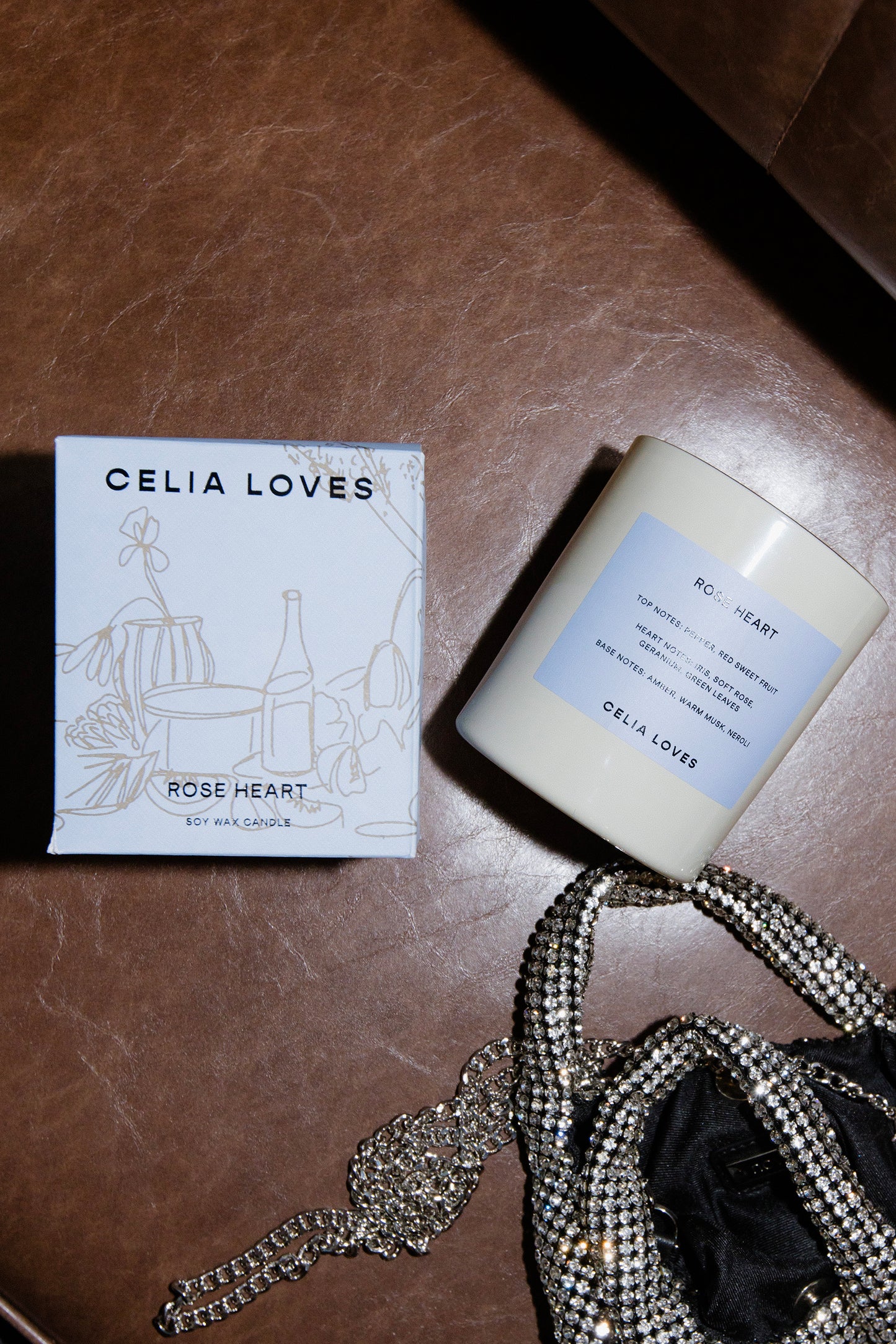 Celia Loves 80Hrs Rose Heart