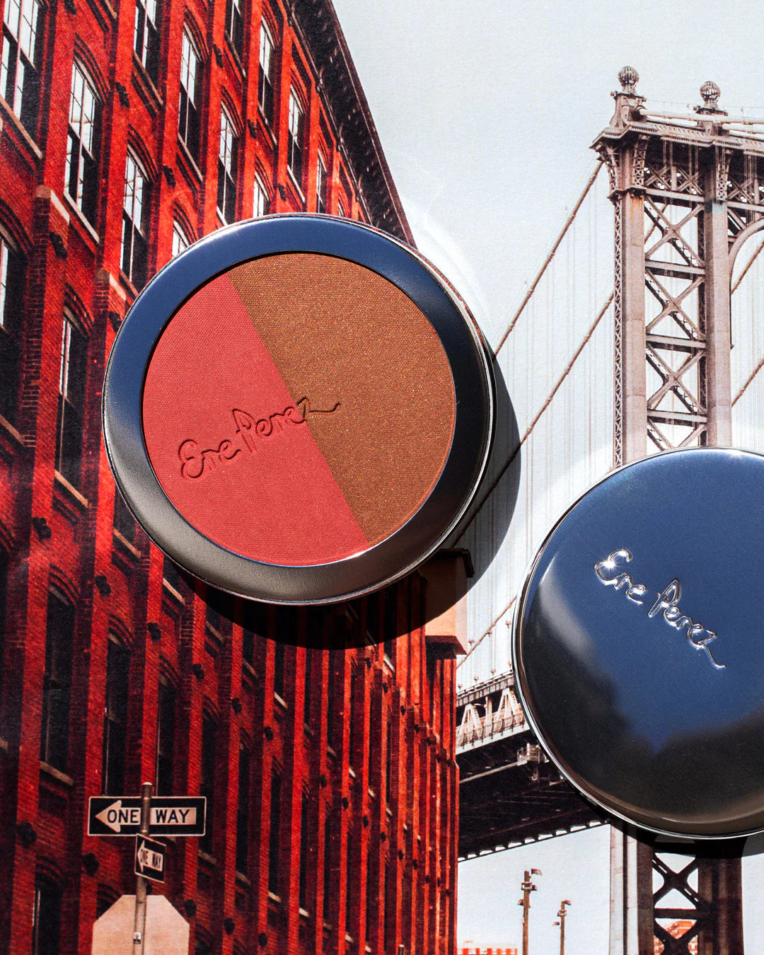 Ere Perez Rice Powder Blush & Bronzer - Brooklyn