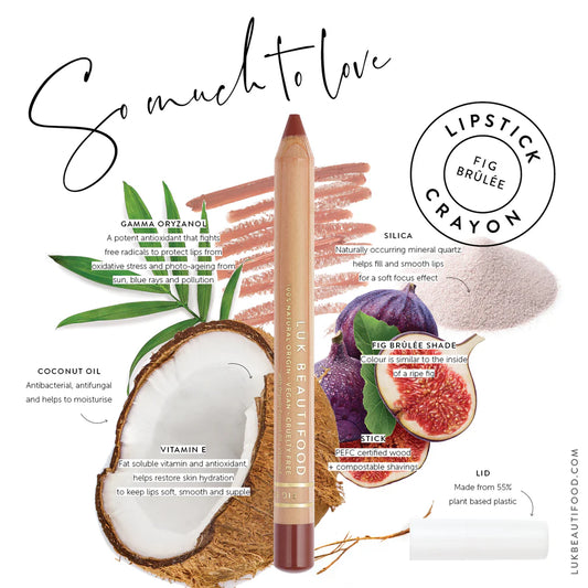 LÜK lip crayon - Fig Brulee