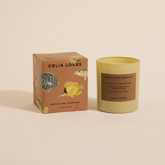 Celia Loves 80hrs White Floral Symphony